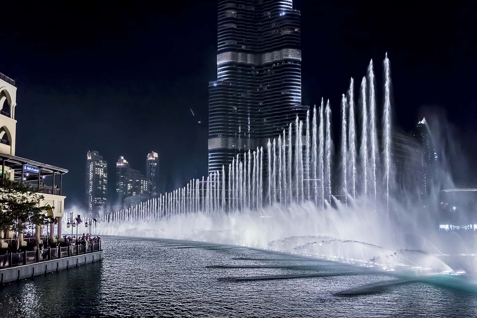 burj khalifa fountain show