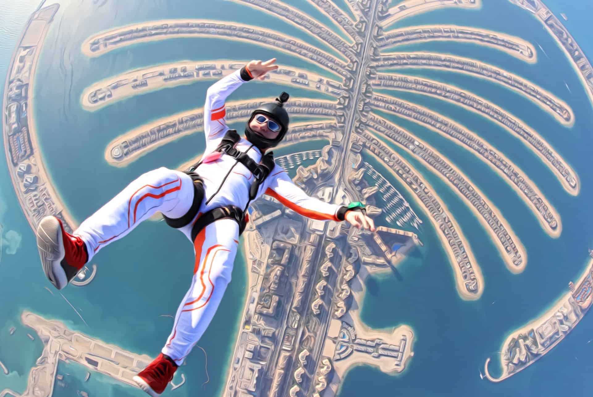 skydiving in dubai insurance